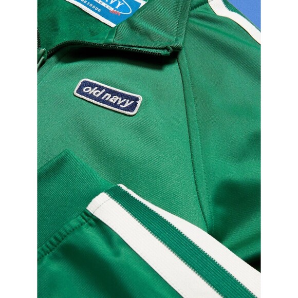 Old Navy '94 Track Jacket for Girls Sz-XXL Green - Picture 3 of 6